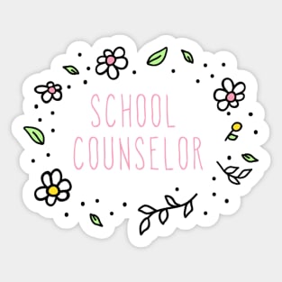 school counselor Sticker